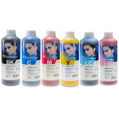 Чернила сублимационные Inktec SubliNova Rapid для Epson, комплект из 6 шт. по 100 мл.
