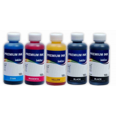 Чернила InkTec C5025-C5026 для Canon PIXMA iP4820/MG5120 (PGI-225/425; CLI-226/426), комплект из 5 шт. по 100 мл.
